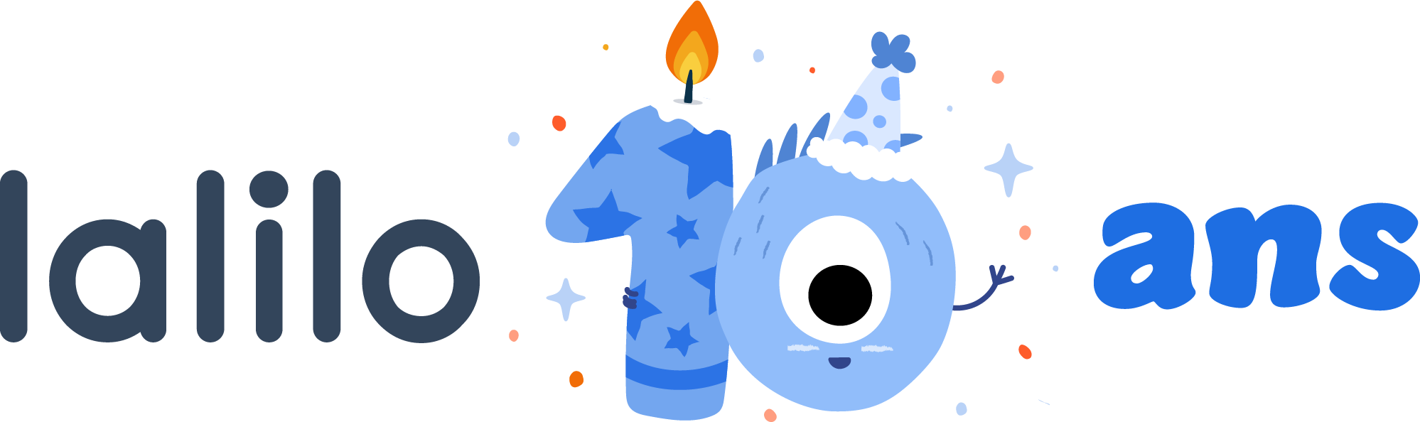 Logo Lalilo spécial 10 ans