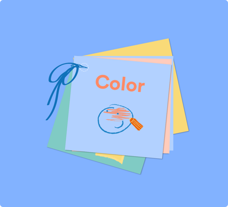 Illustration of Direction Cards